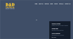 Desktop Screenshot of ddtactical.co.za