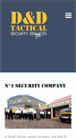 Mobile Screenshot of ddtactical.co.za
